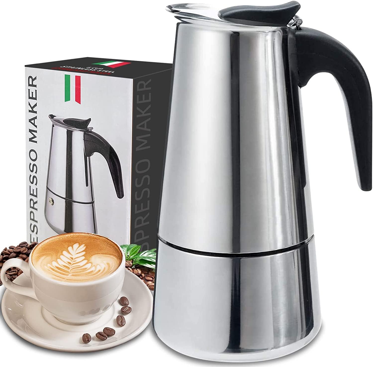 Coffee Equipment Wholesale - 4/6/9 ly Moka nồi Caffe máy