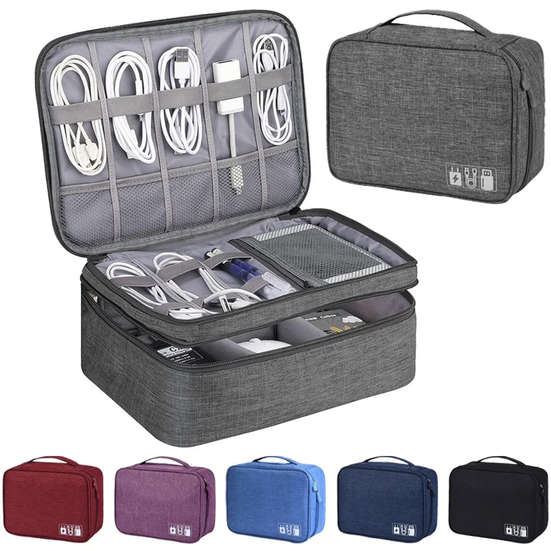 Coffee Equipment Bag - Portable USB Data Line Charger Storage