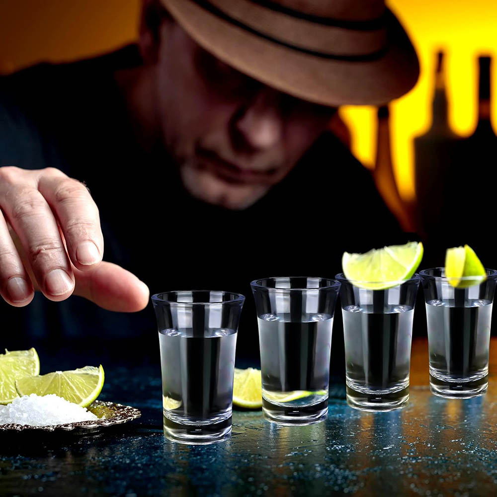 1.2oz Acrylic Shot Glass Bulk  - đánh giá và giá Espresso Shot Glass