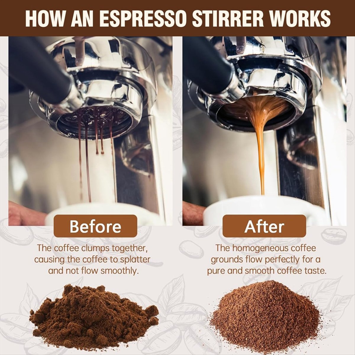 [Greatitem]51mm Espresso Tampe - đánh giá và giá Espresso Tamper Set