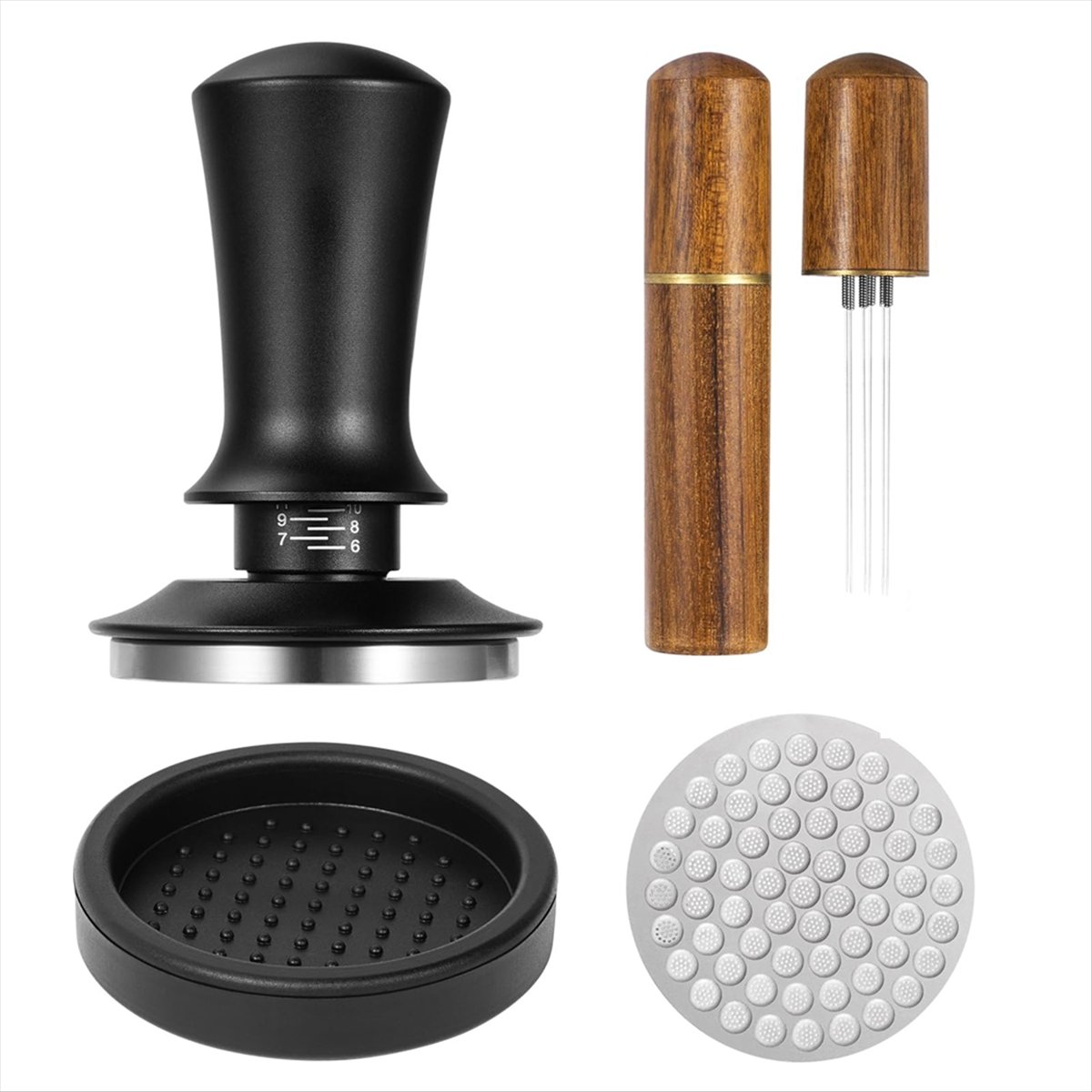 [Greatitem]51mm Espresso Tampe - đánh giá và giá Espresso Tamper Set