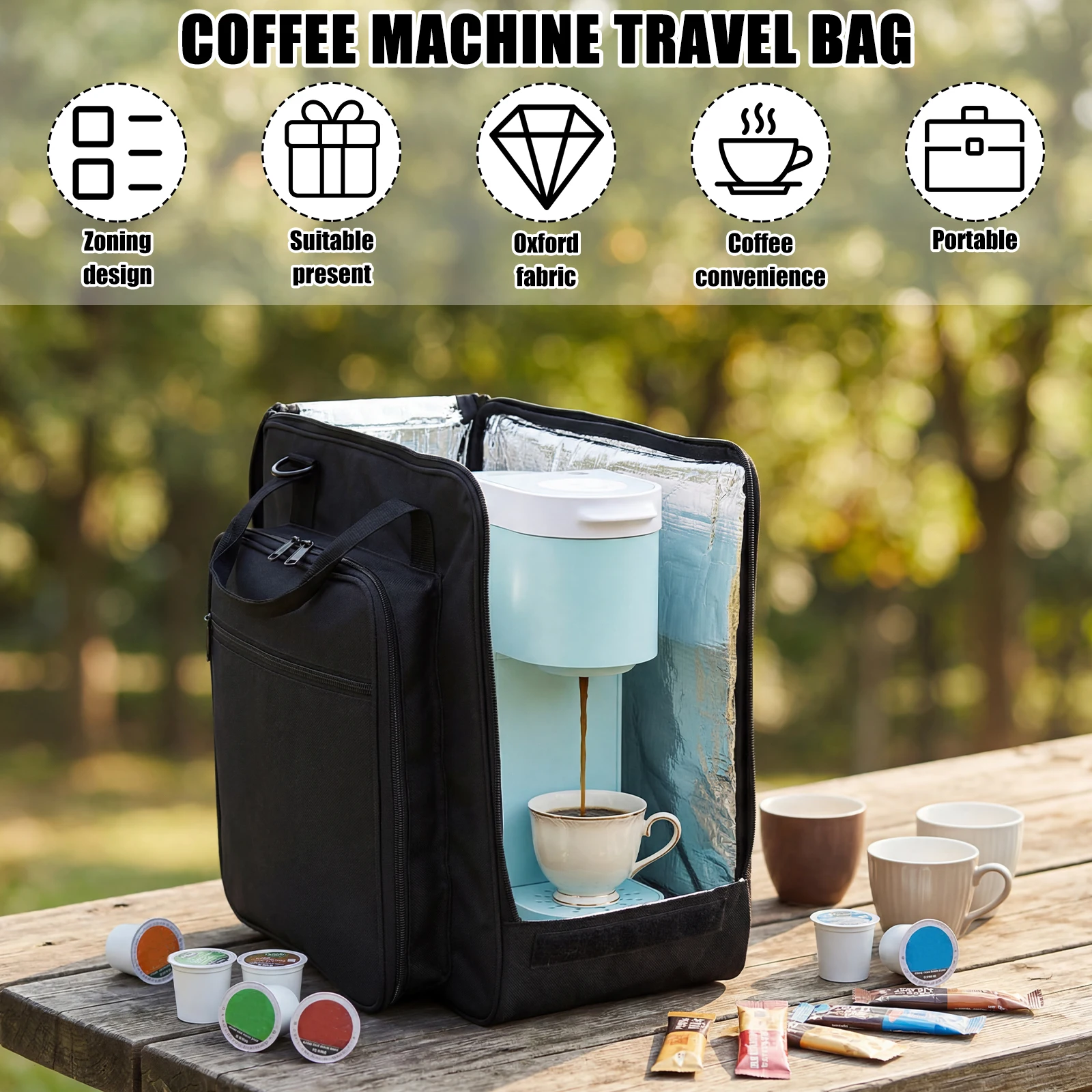 Travel Coffee Maker Carrying B - đánh giá và giá Coffee Equipment Bag
