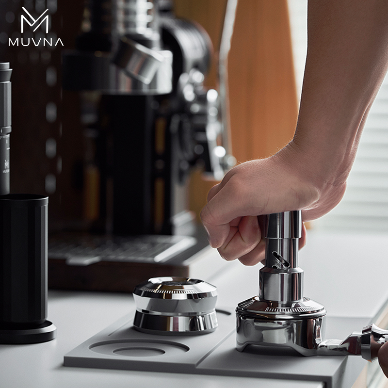 MUVNA TITAN Coffee Distributor - đánh giá và giá Espresso Tamper Set