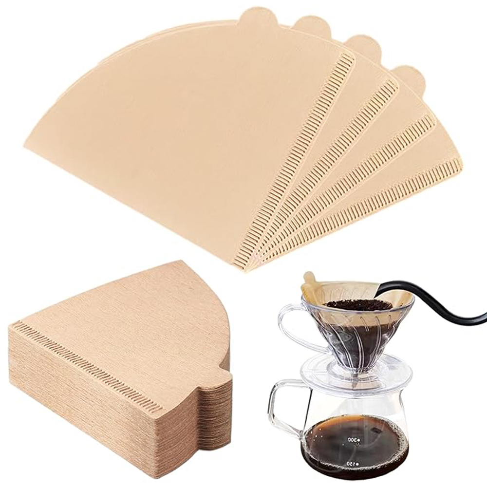 100PCS Coffee Filter Paper V-S - đánh giá và giá Coffee Equipment Bag