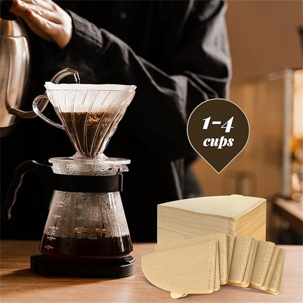 100PCS Coffee Filter Paper V-S - đánh giá và giá Coffee Equipment Bag