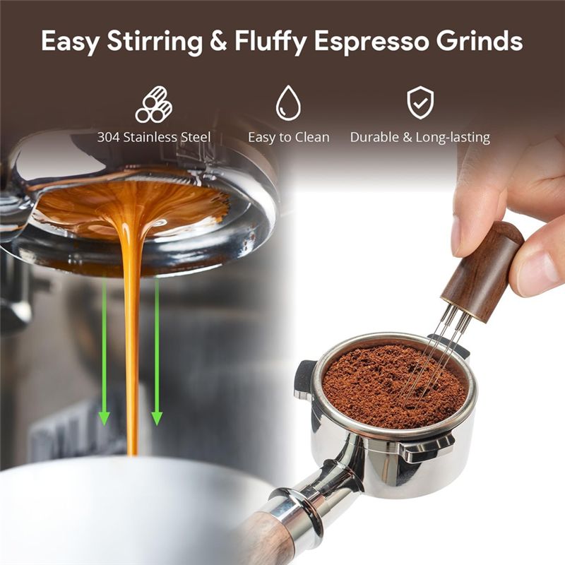 A20F-51Mm Espresso Tamper Set  - đánh giá và giá Espresso Tamper Set