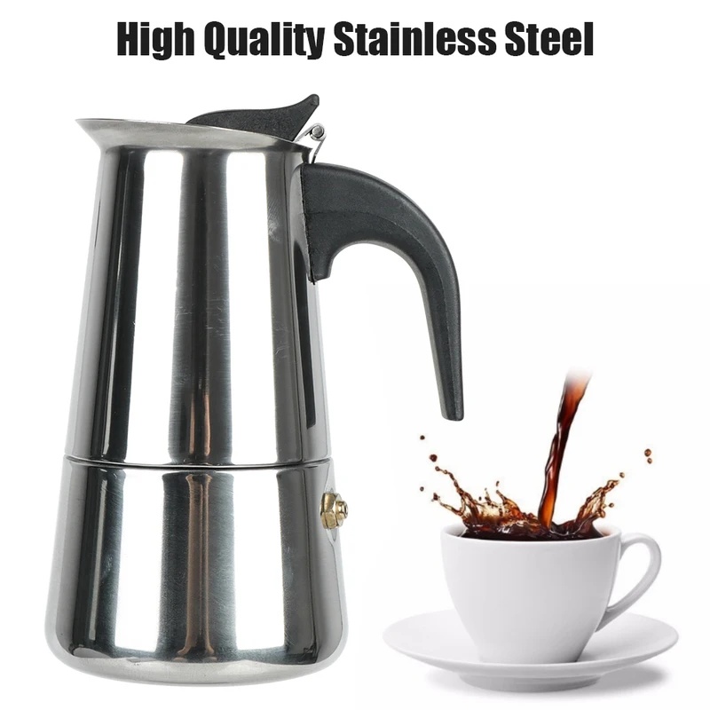 Multi-Cup Stainless Steel Moka - đánh giá và giá Coffee Equipment Wholesale