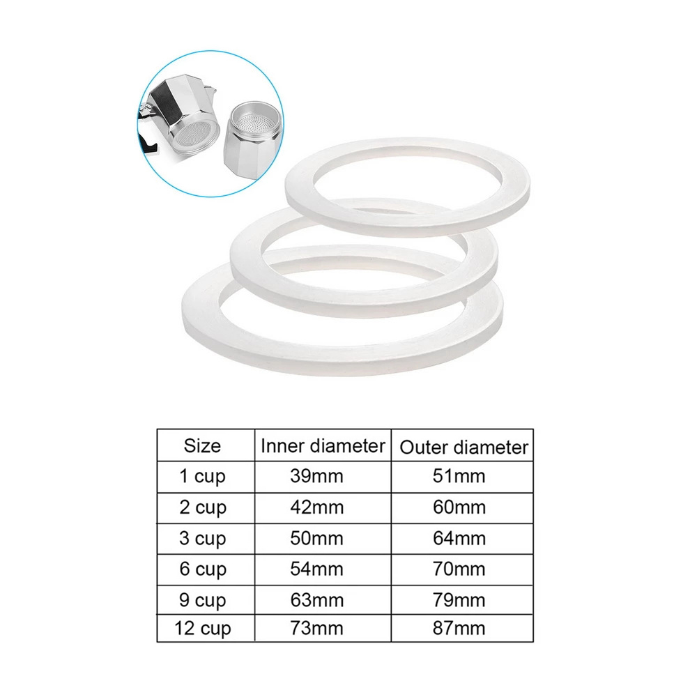 1pc Coffee Rubber Ring Bialett - đánh giá và giá Coffee Equipment Wholesale