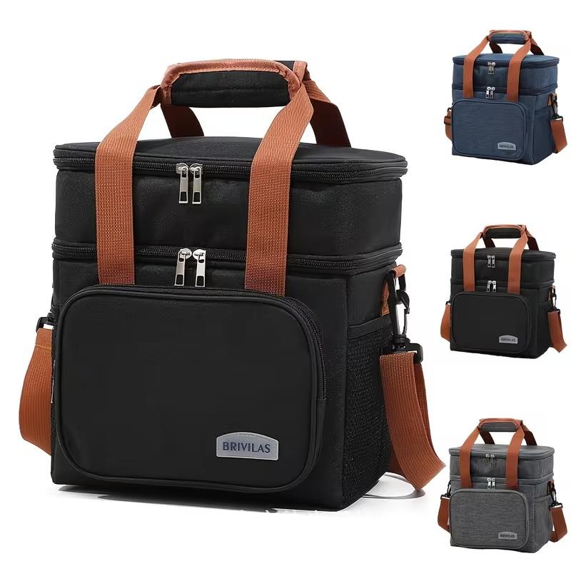1pc Insulated Lunch Bag, Large - đánh giá và giá Coffee Equipment Bag