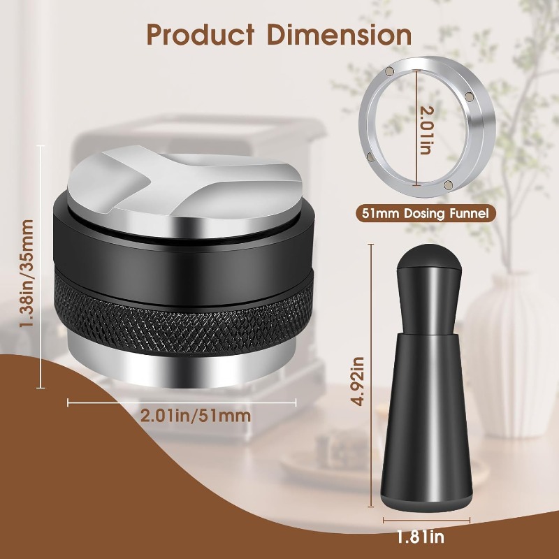 51/53/58mm 5pcs Espresso Set - - đánh giá và giá Espresso Tamper Set