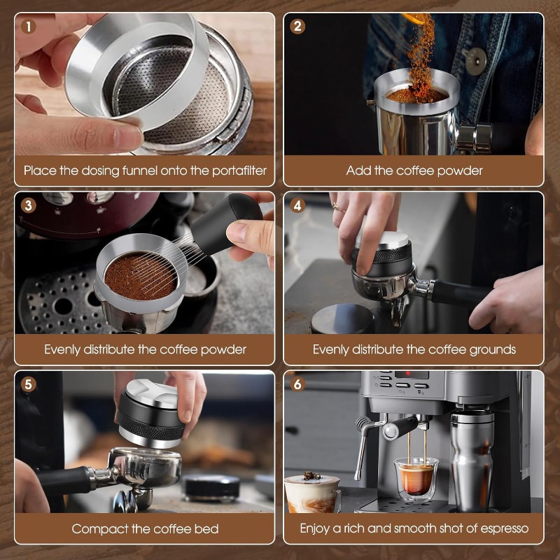51/53/58mm 5pcs Espresso Set - - đánh giá và giá Espresso Tamper Set