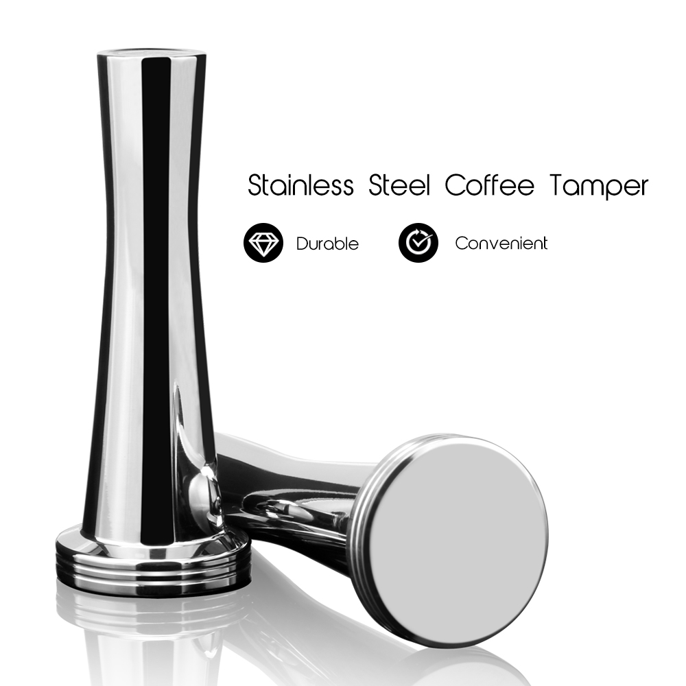 30Mm Inox Chắc Chắn Nặng Phẳng - đánh giá và giá Espresso Tamper Set