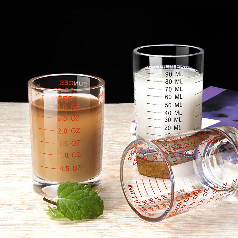 90/120ml Heat-resistant Glass  - đánh giá và giá Espresso Shot Glass