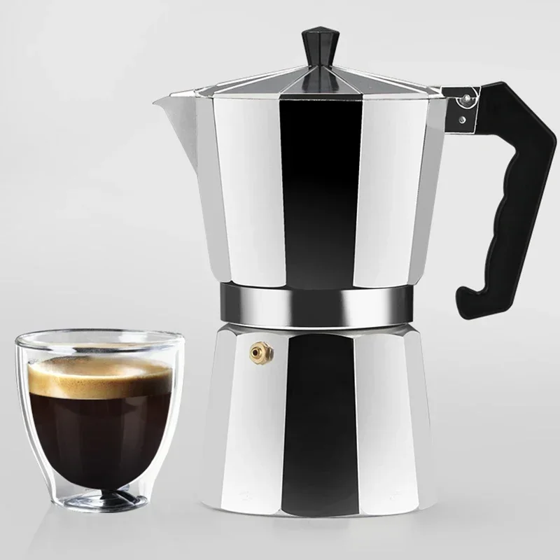 150 300 600 Aluminum Moka Pot  - đánh giá và giá Coffee Equipment Wholesale