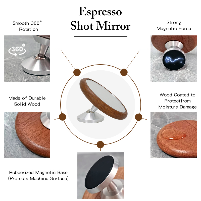 Espresso Shot Mirror Magnetic  - đánh giá và giá Espresso Shot Glass